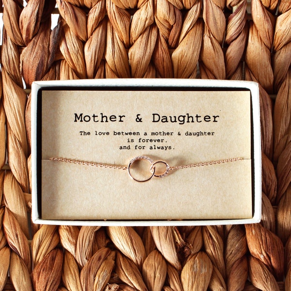 Mother Daughter Necklace • Mom necklace • Mothers day gift • Mothers day Necklace • Mother Daughter Jewelry • 01-Ne-Mother & Daughter