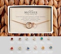 Gift for mom on wedding day from daughter, today a bride tomorrow a wife wedding gift bracelet, mother of the bride gift from daughter,04-Br product logo