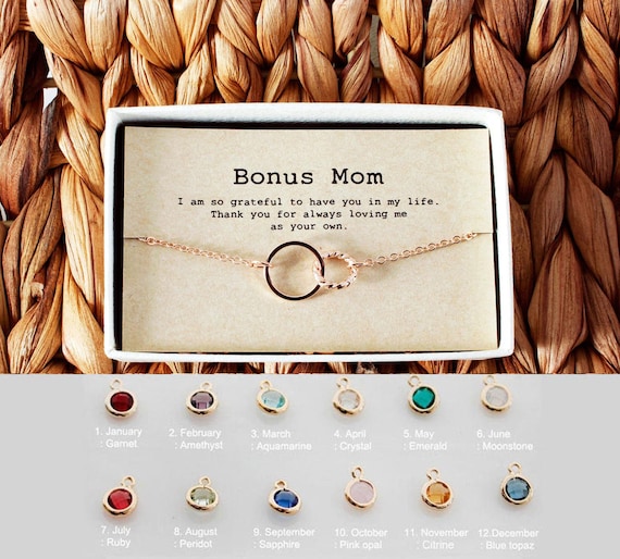 Bonus Mom Christmas Gift - Forever Love Necklace, Gift For Mom, Mom  Christmas Gift, Gift From Daughter, Mom Gift, Necklace For Mom, Christmas  Gifts 