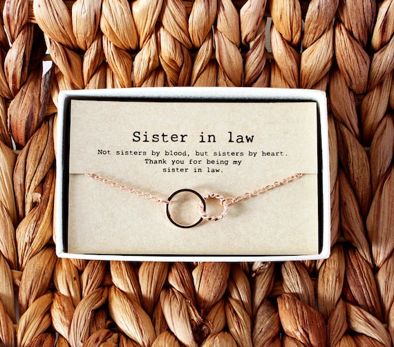 Sister in Law Necklace Bonus Sister Necklace Sister in Law