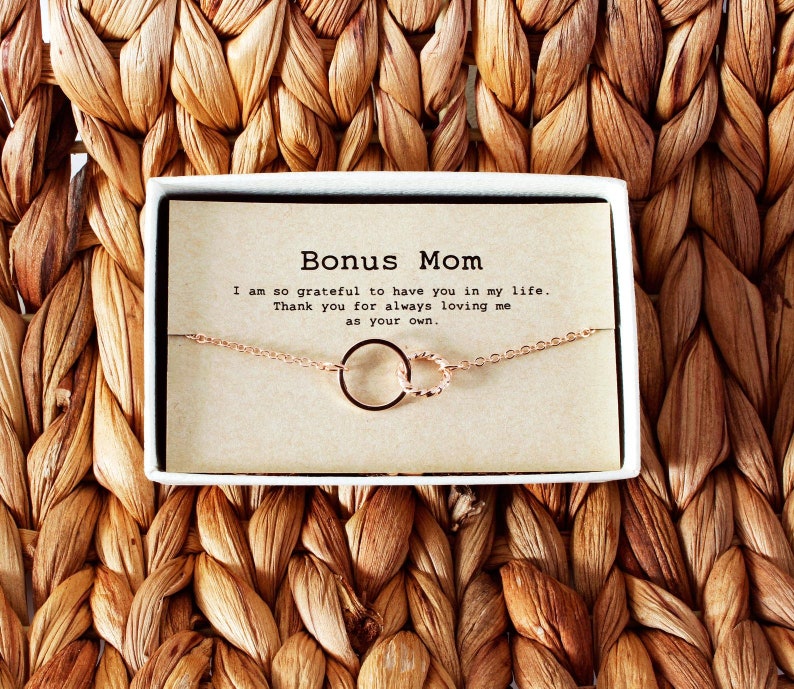Bonus Mom Necklace Step Mom Gift Bonus Mom Gift Bonus Mom Christmas Gift 04-Ne-Bonus Mom image 6
