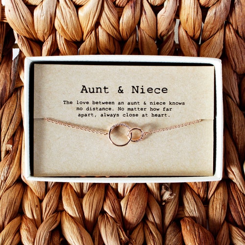 Aunt Niece Necklace, Aunt Niece Gift, Aunt Niece Jewelry, Aunt Niece Quotes, Aunt Necklace, Auntniece necklace • 01-Ne-Aunt & Niece