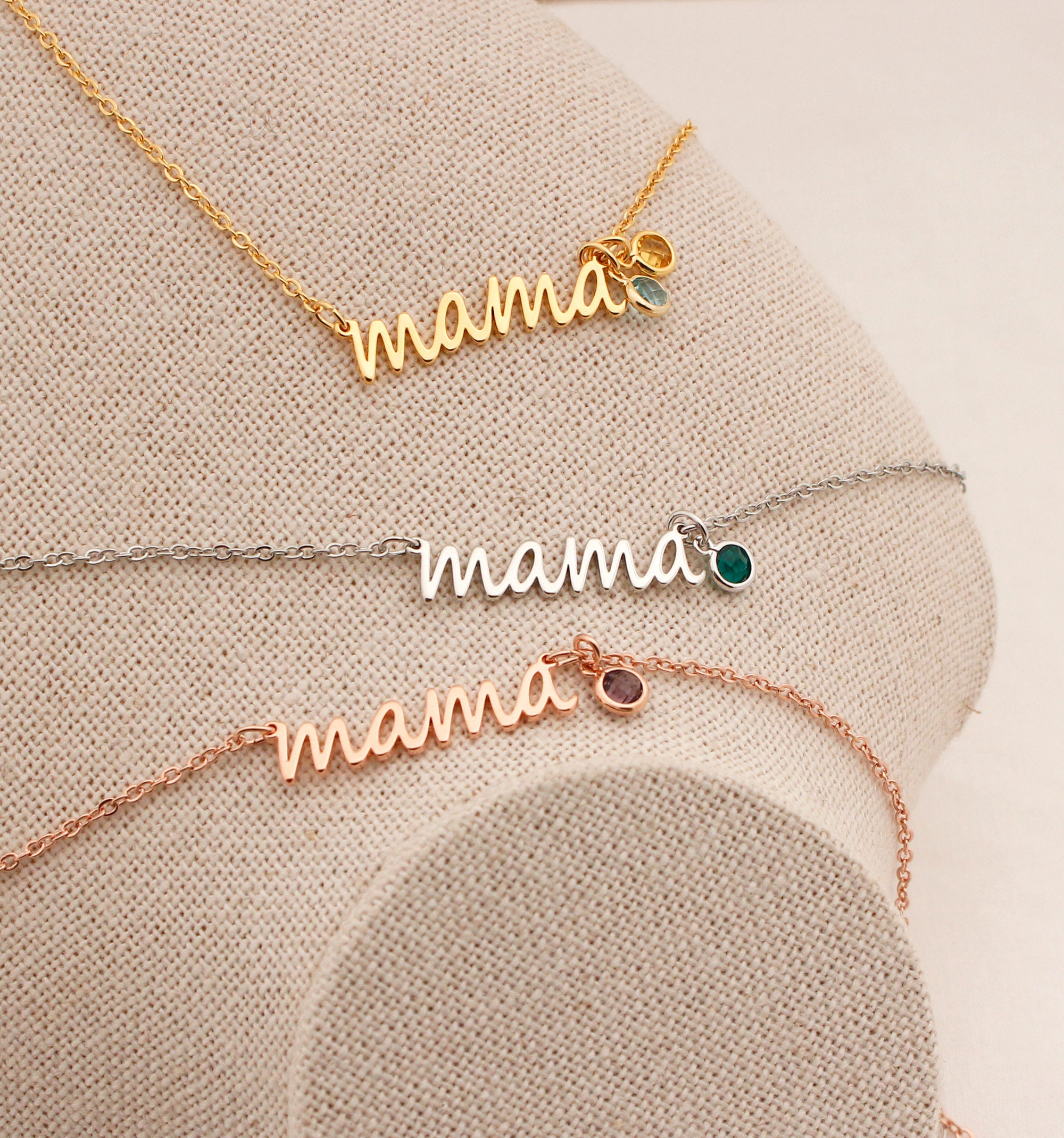 Mama necklace Etsy