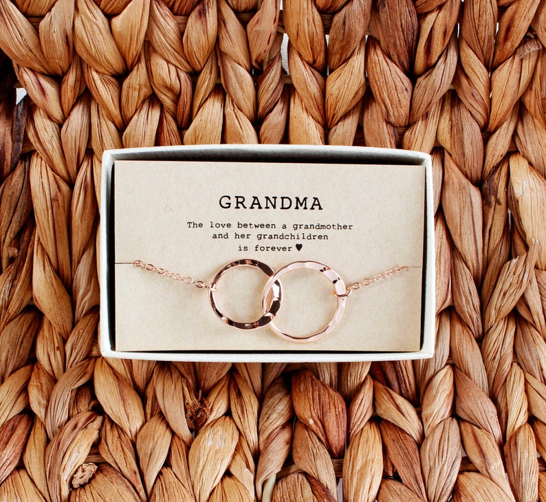 Grandma Necklace Grandmother Necklace Grandma Gift Gift Etsy