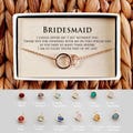 Bridesmaid Gift From Bride, Bridesmaid Bracelet, Bridal Party Gift, Wedding Party Gift Ideas, Bridesmaid proposal  Bracelet product logo