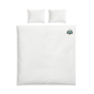 Mountain Cabin Patch Cotton Bed Set | Minimal Nature Bedding