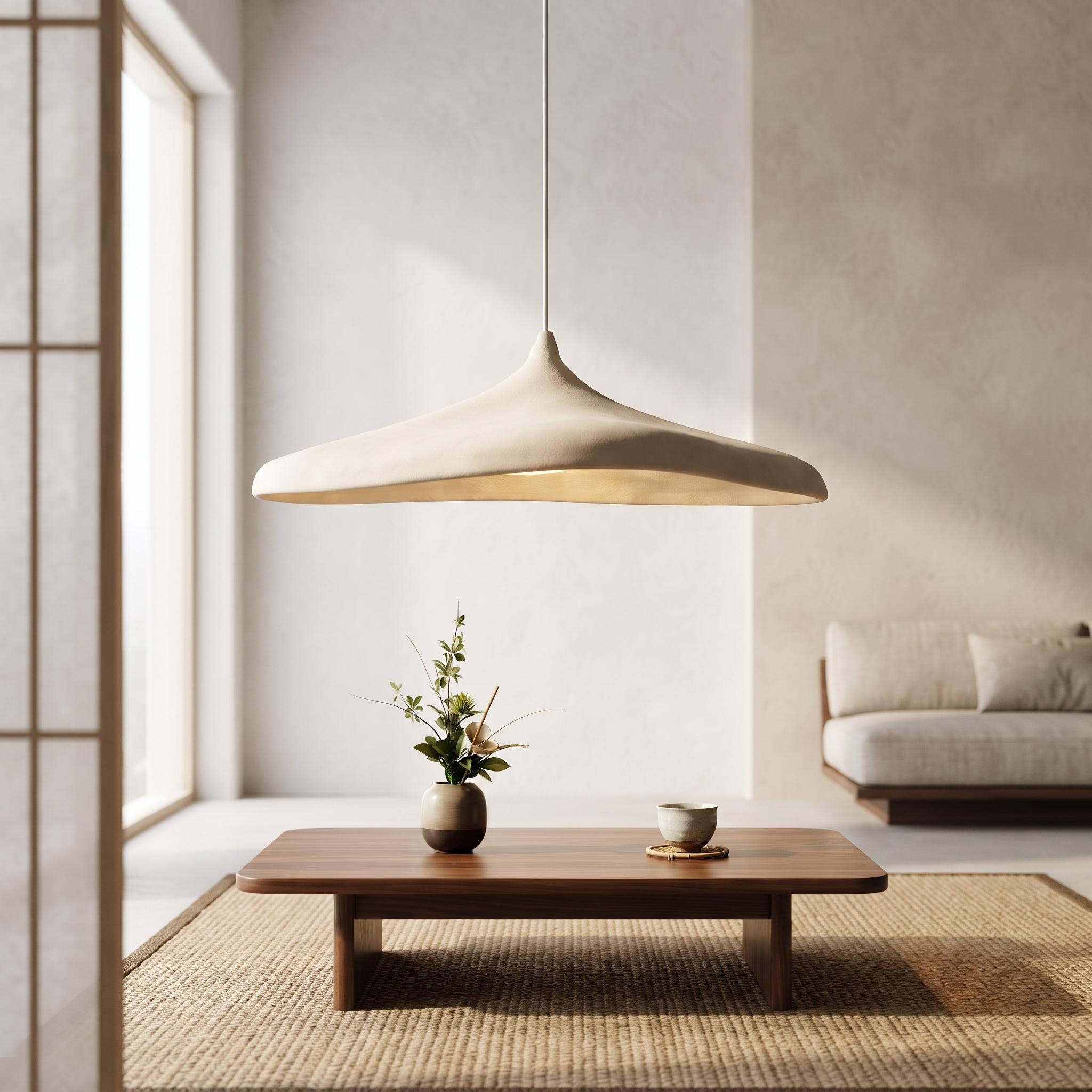 Chandelier Japandi - Etsy