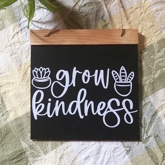 Plant Sign Plant Lovers Sign Boho Decor Gift for Plant Etsy