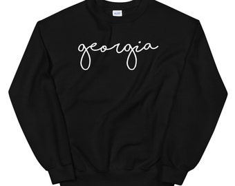 Georgia Cursive State University Unisex Sweatshirt