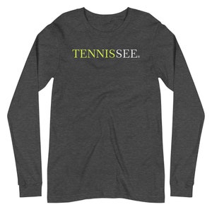 TENNiSSEE® Yellow White Unisex Long Sleeve Tee