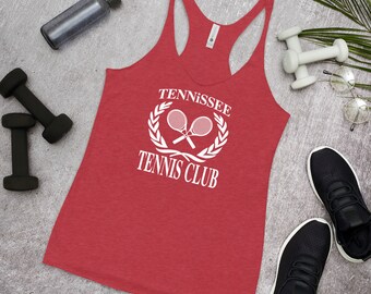TENNISsee® Tennis Club Tank Women's Racerback Tank - Luna B. Tee
