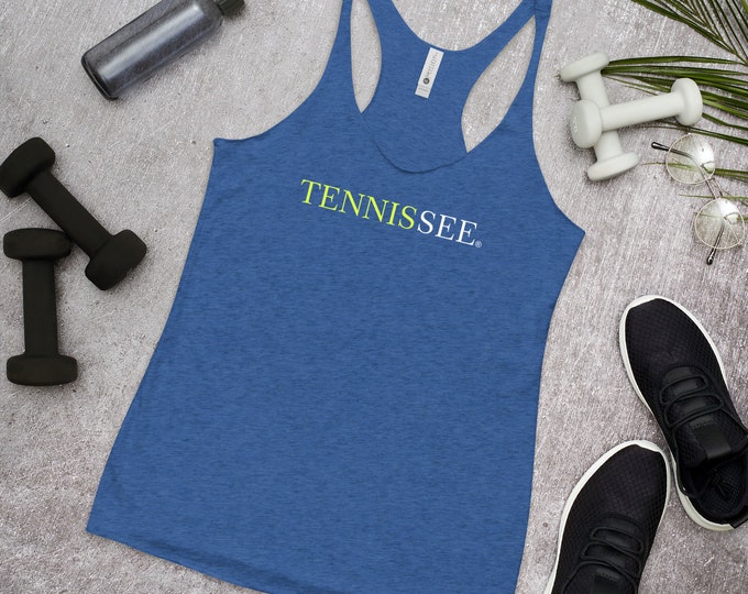 Featured listing image: TENNISsee® Tennis Tank Women's Racerback Tank