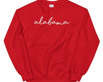 Alabama Cursive State University Unisex Sweatshirt