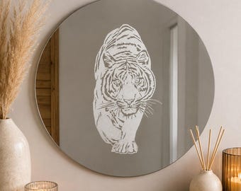 Gravure sur miroirs