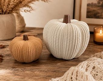 3D printed pumpkin – autumn decoration, Halloween pumpkin, table decoration, modern decoration, gift idea