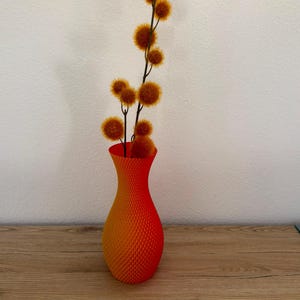 Moderne 3D-Vase mit Rautenmuster für ein stilvolles Zuhause