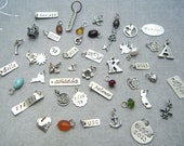 ADD ON ONLY- Sterling Silver, Rose Gold Fill And Gold Fill Charms And Personalized Tags