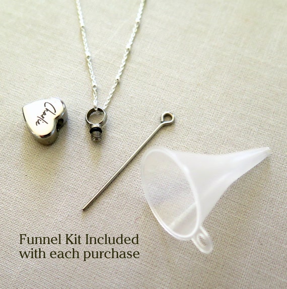 Collane Con Medaglione Per Ceneri Di Cremazione, Collane Con Barra - Foto 2