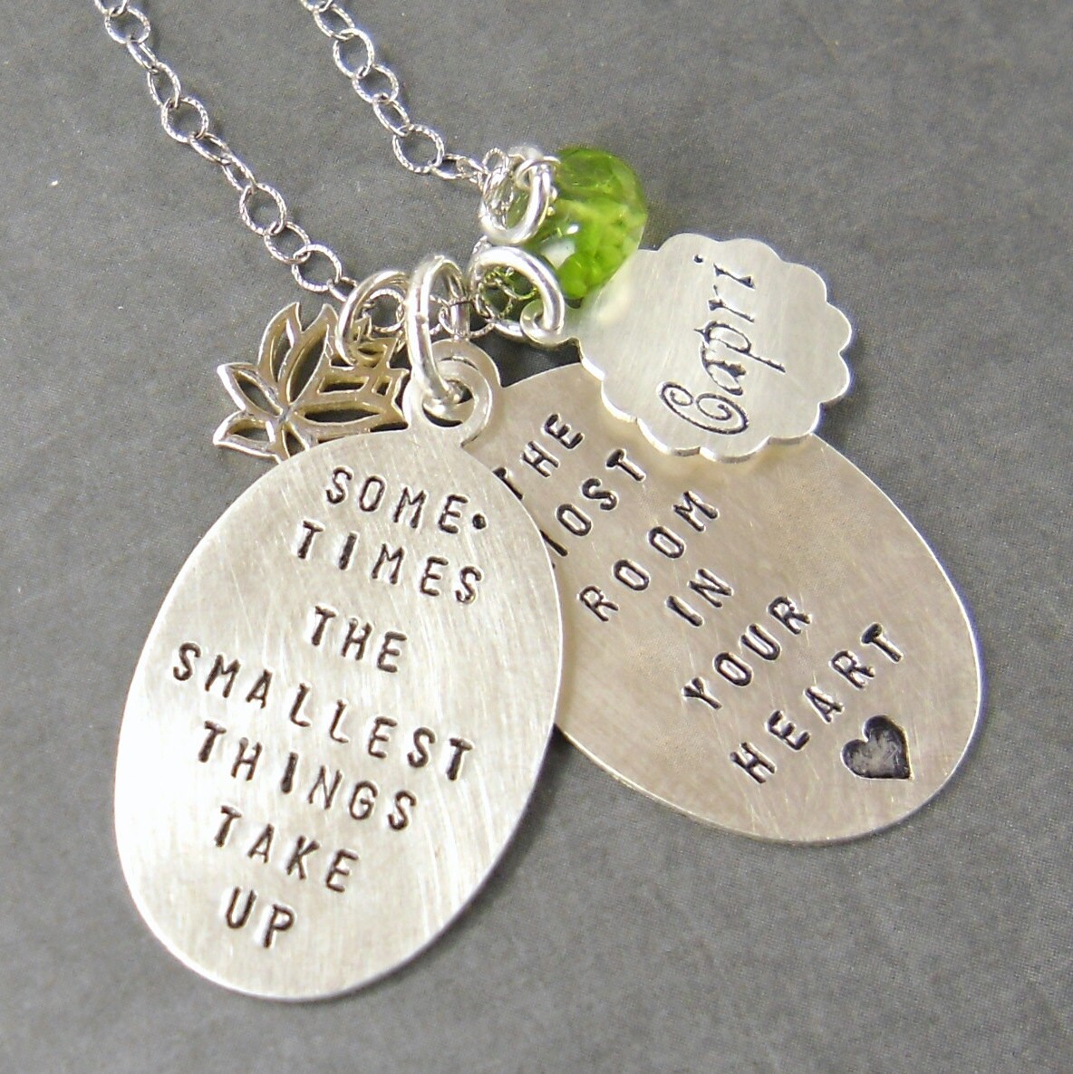 Personalisierte Spruch Halskette Poesie Buch Halskette Etsy