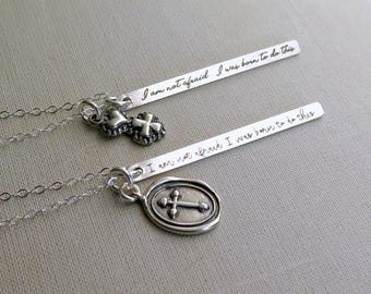 Saint Joan of Arc Necklace - Inspirational Jewelry for Confirmation, Graduation, and Spiritual Milestones