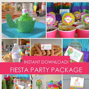 Fiesta Party Package // Cinco de Mayo // Instant Download // Printable PDF