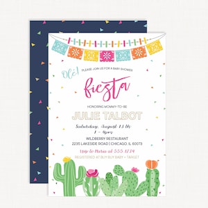 Fiesta Baby Shower Invitation | Fiesta Invitation | Baby Shower Fiesta Invitation | Baby Shower Invitation | Fiesta Shower Invitation