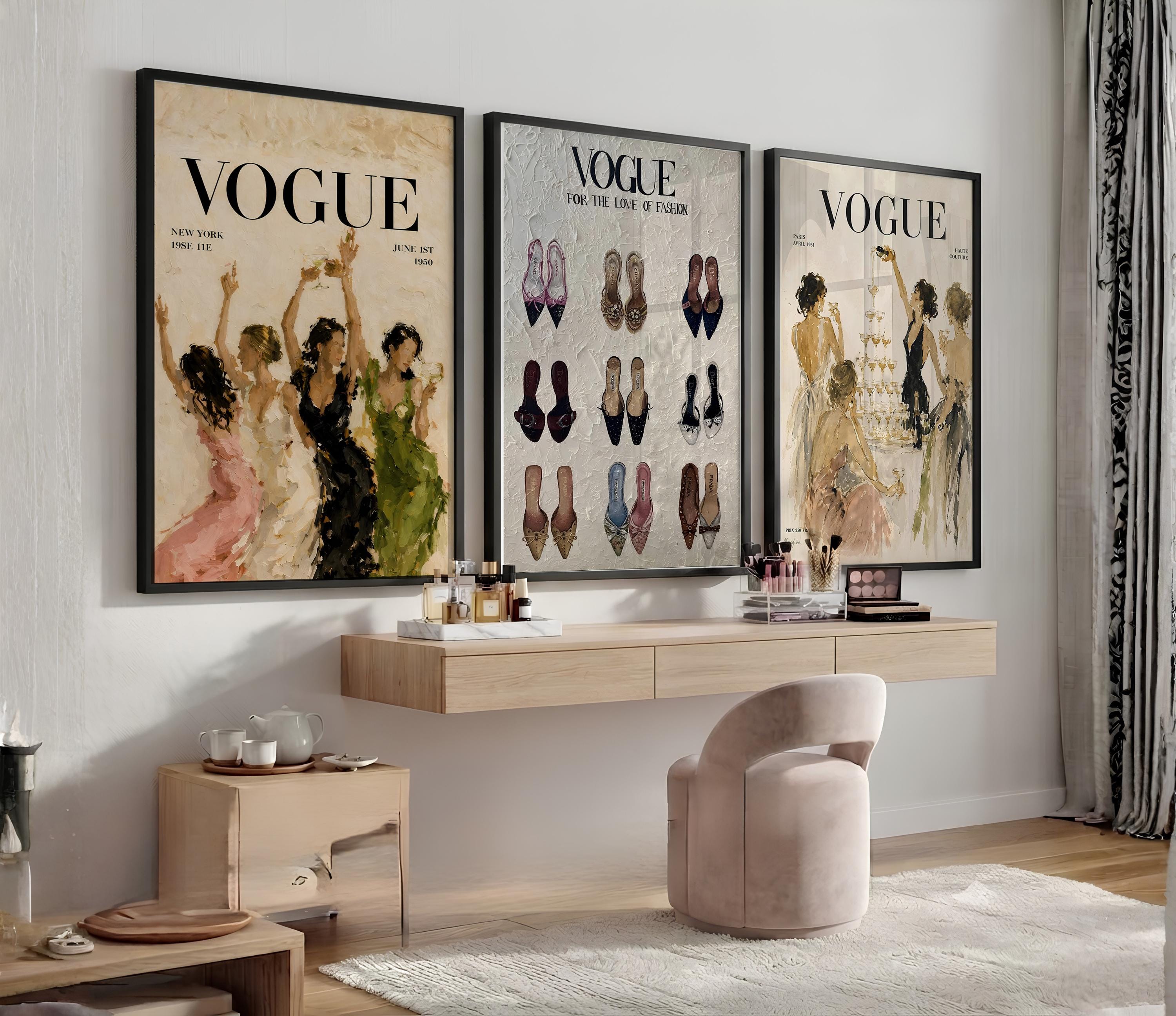Vogue Wall Decor - Etsy