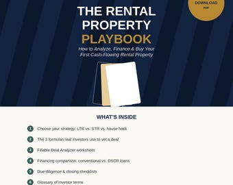 The Rental Property and STR Tax Revenue Playbook Combo