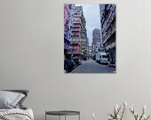 Straßenszene in Hongkong – Fine-Art-Fotografie auf Acrylglas | HypnosTravelArt – Produktbild 6