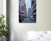 Straßenszene in Hongkong – Fine-Art-Fotografie auf Acrylglas | HypnosTravelArt – Produktbild 7