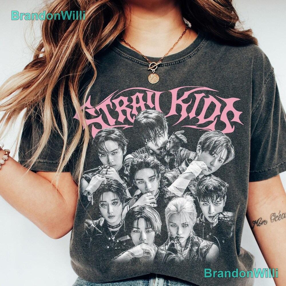 Stray Kids Tour T Shirt - Etsy