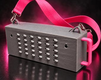 Classic Cheese Grater Purse - 3D Printed Game Day Crossbody - Football Fan Purse - Funny Rivalry Gift - Lightweight Bag