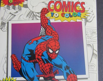 Download Spider Man Coloring Book Etsy