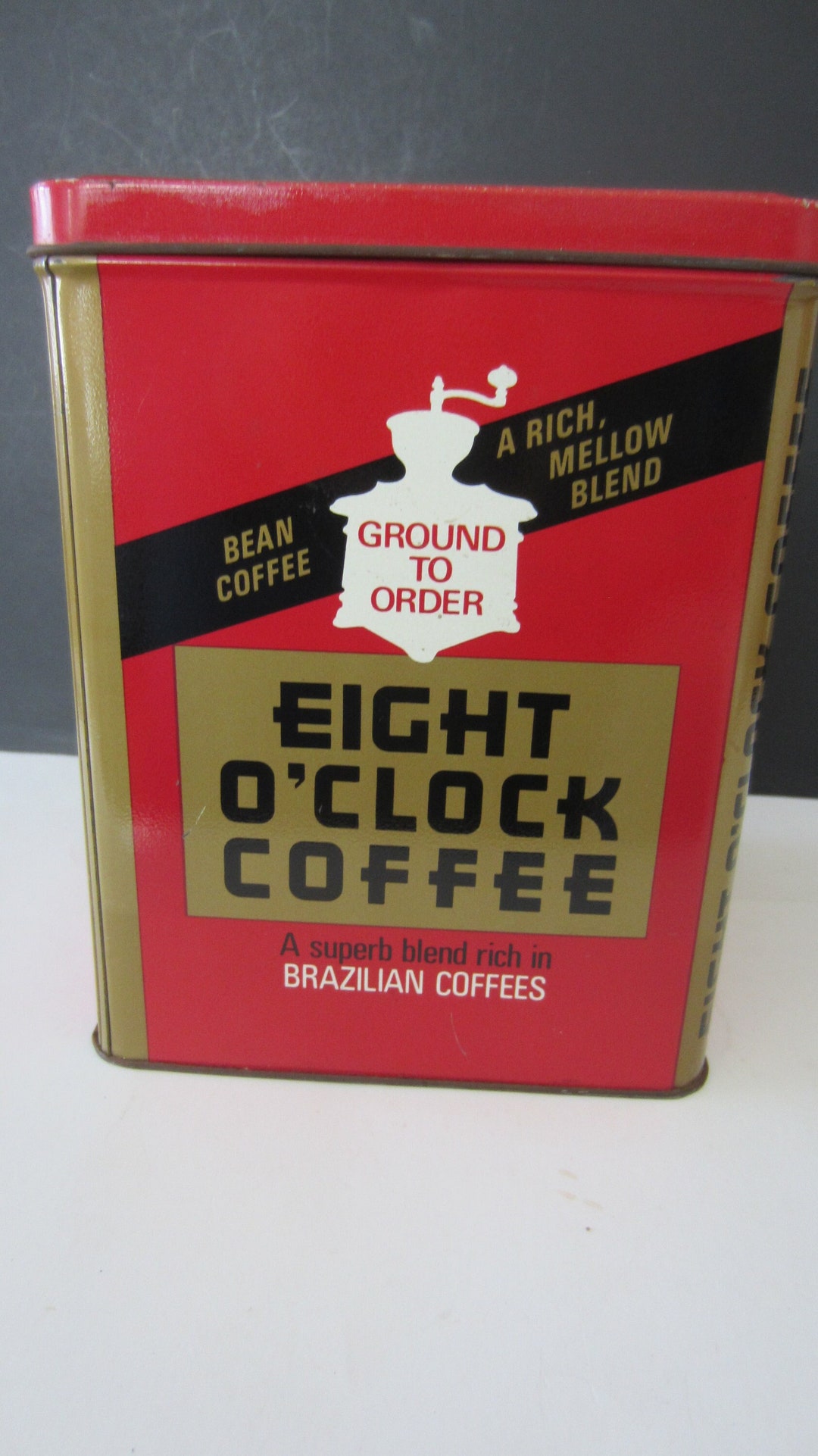 8oz tin coffee