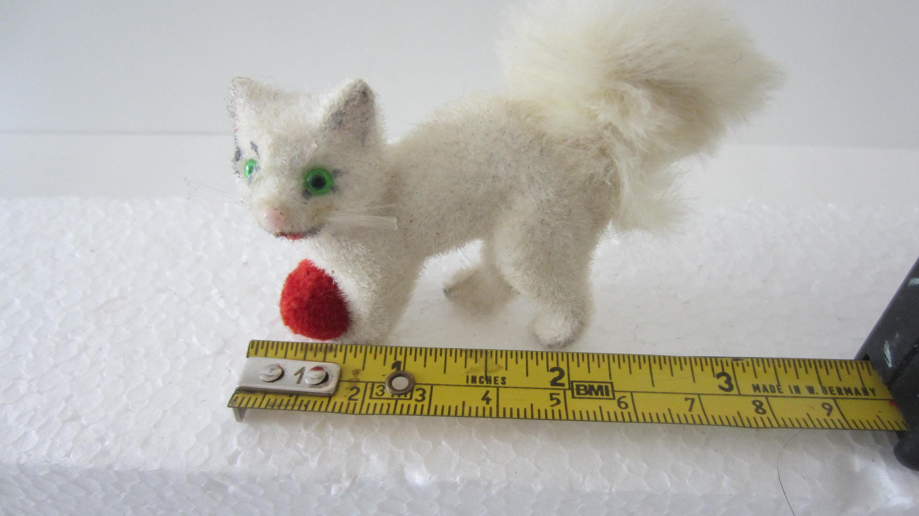 【21】西ドイツ製 Kunstlerschutz 猫 フィギュア ヴィンテージ WAGNER KUNSTLERSCHUTZ, West Germany 1960* RARE White Cat