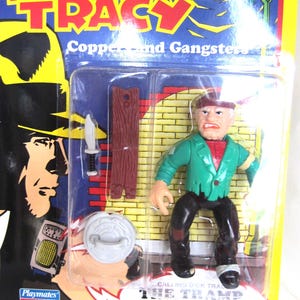 Dick Tracy Vtg 1990 Playmates Moc Sealed Action Figure Toy