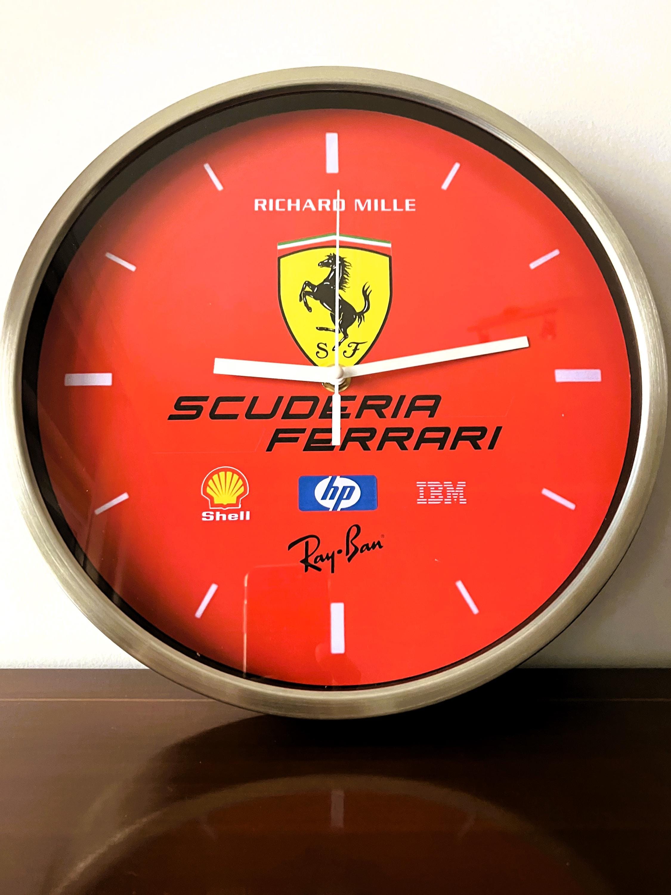 Ferrari Wall Clock - Etsy