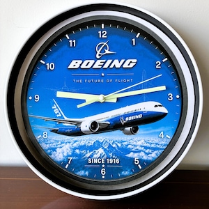Boeing Clock - Etsy
