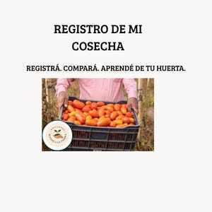My Harvest Log Garden Log Crop and Harvest Log Printable PDF