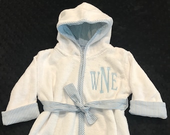 BABY ROBE/Baby Robe/bath robe/infant robe/spa/spa robe/baby spa robe/newborn gift/baby shower gift/personalized spa robe/monogrammed robe