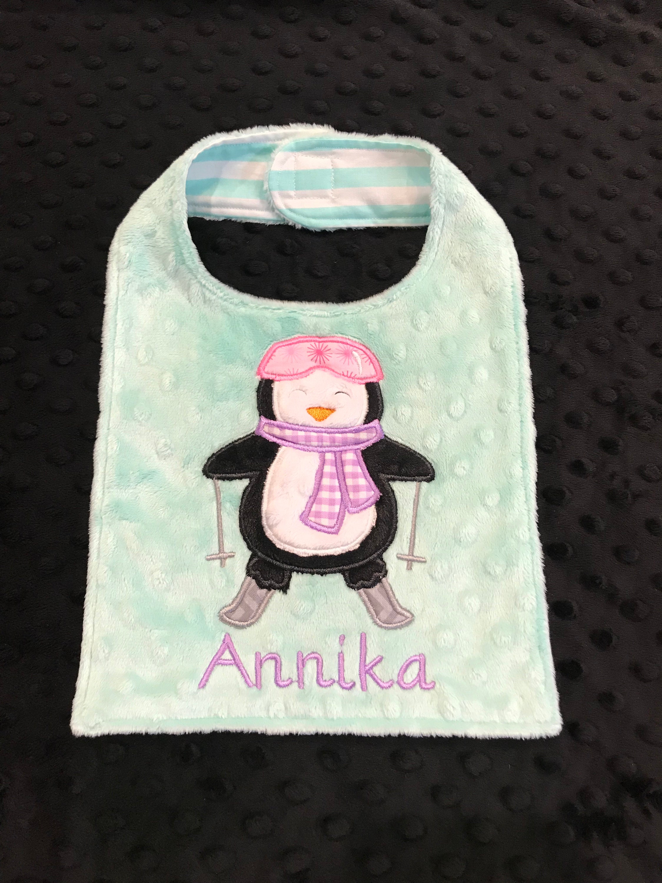 Penguin Bib - Etsy