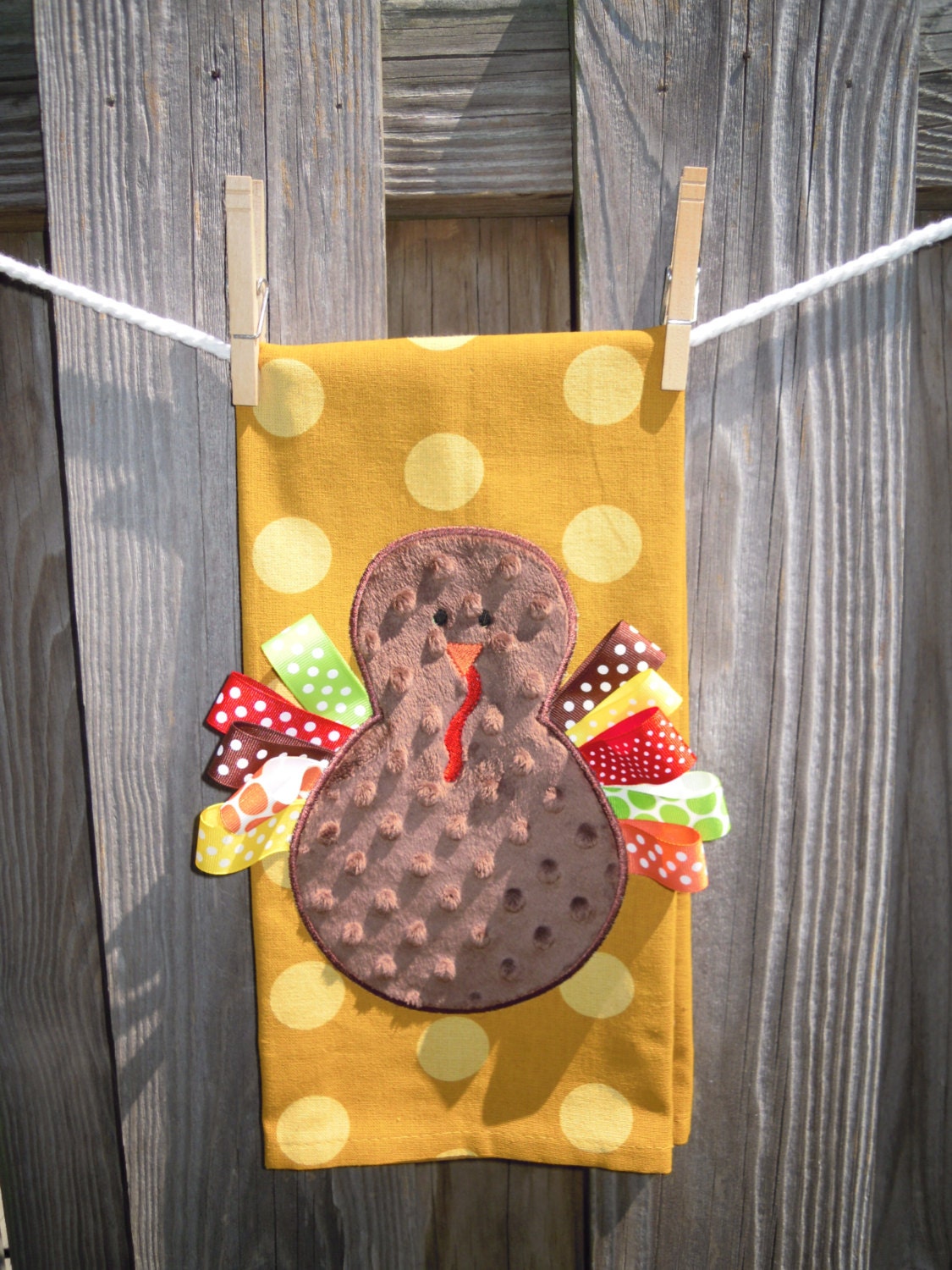 Turkey Tea Towel Etsy