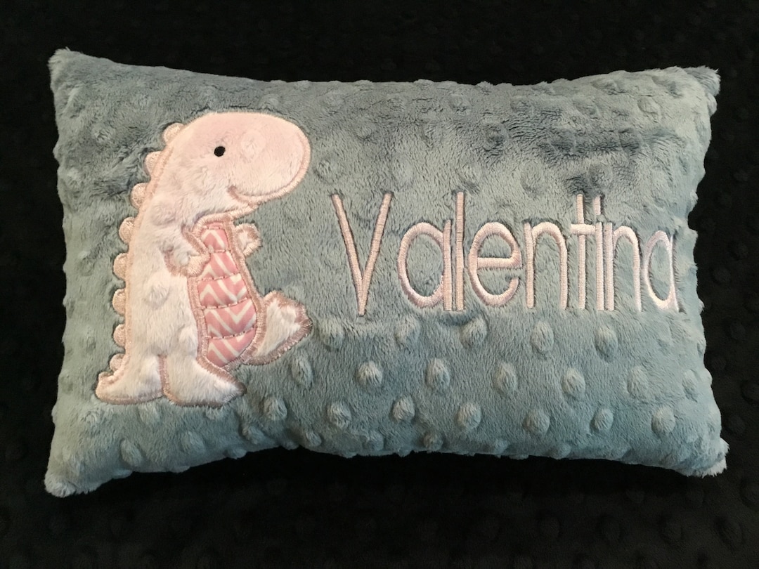 DINOSAUR Pillow/dinosaur/minky Dinosaur Pillow/minky Pillow/girls