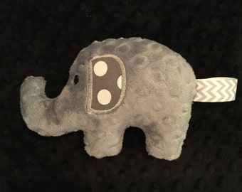 ELEPHANT TOY/Minky Elephant toy/elephant/minky elephant toy/stuffed toy/stuffed animal/newborn baby toy/minky baby toy/elephant baby toy