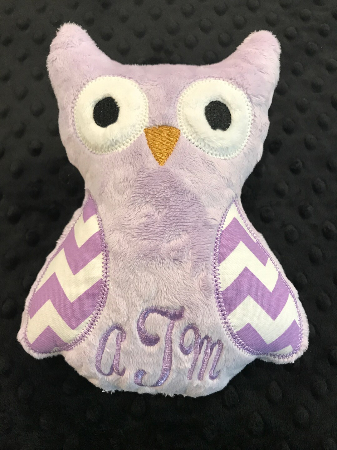 OWL/OWL Toy/purple Owl/owl/stuffed Owl/stuffed Toy/personalized Toy