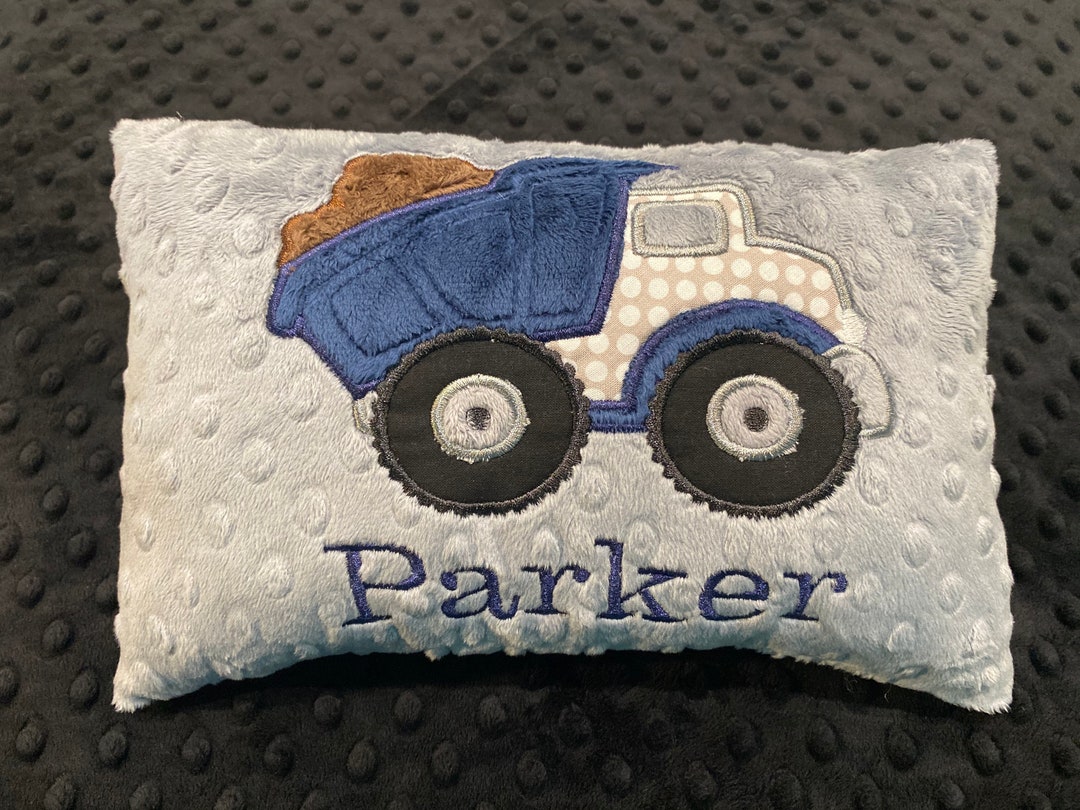 Dump Truck Pillow/dump Truck/boys Pillow/construction Etsy