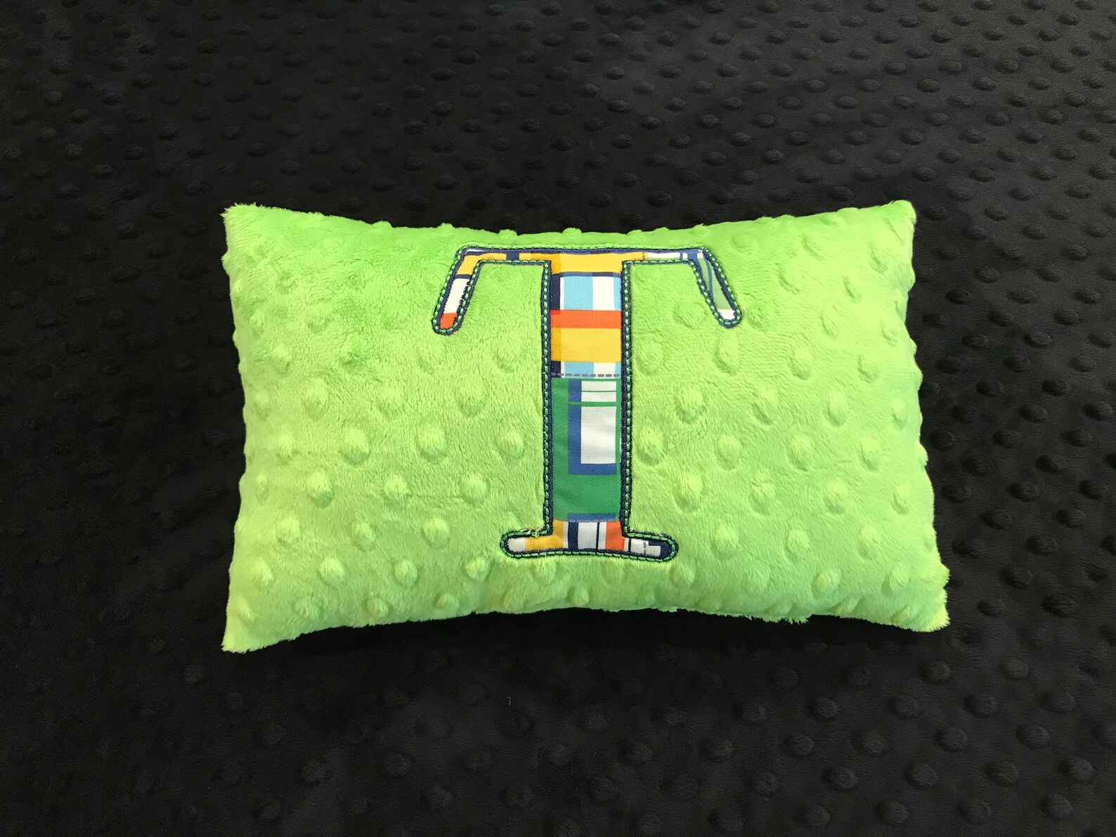 Critter Initial Girl Pillow - Custom