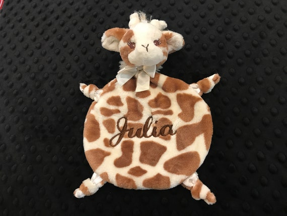 GIRAFFE Blanket giraffe Baby giraffe security Blanket lovey