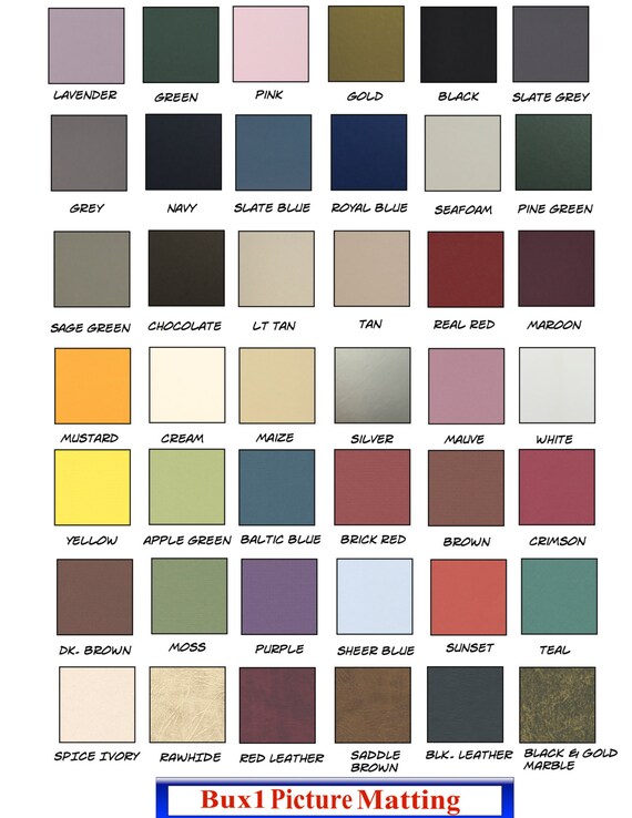 18x24 Double Picture Mats For 12x18 Pictures Over 30 Colors To Etsy