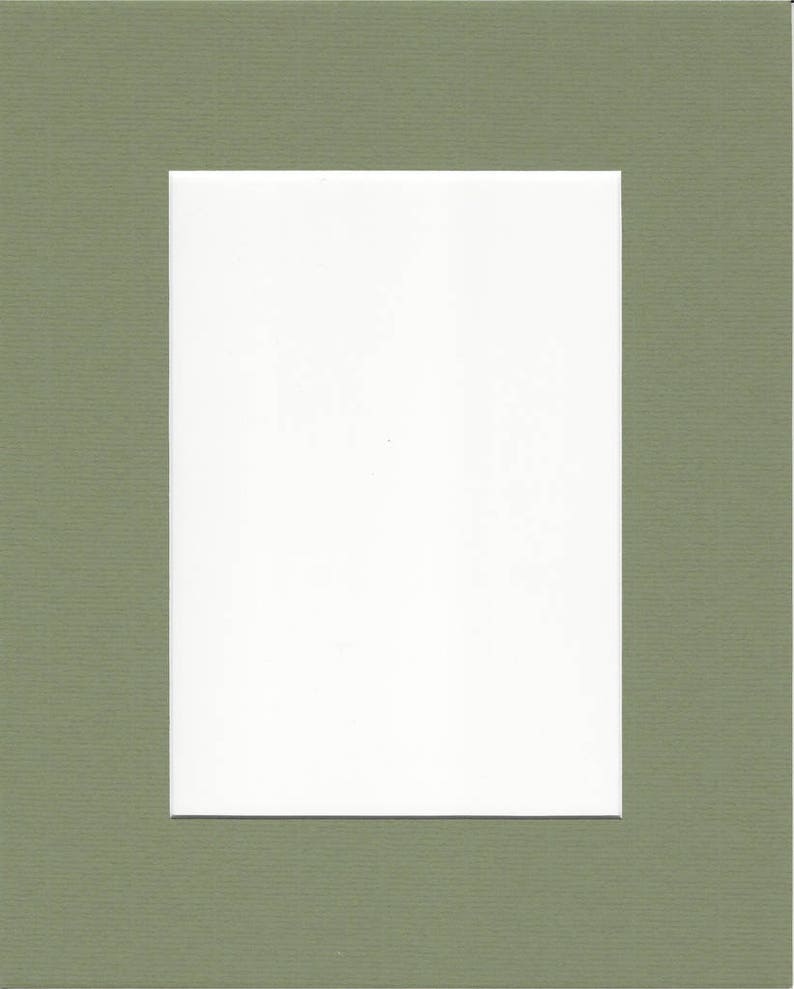24 X 36 Vert Mousse Photo Mat Avec Noyau Blanc Pour Les Photos 20 X 30 - 